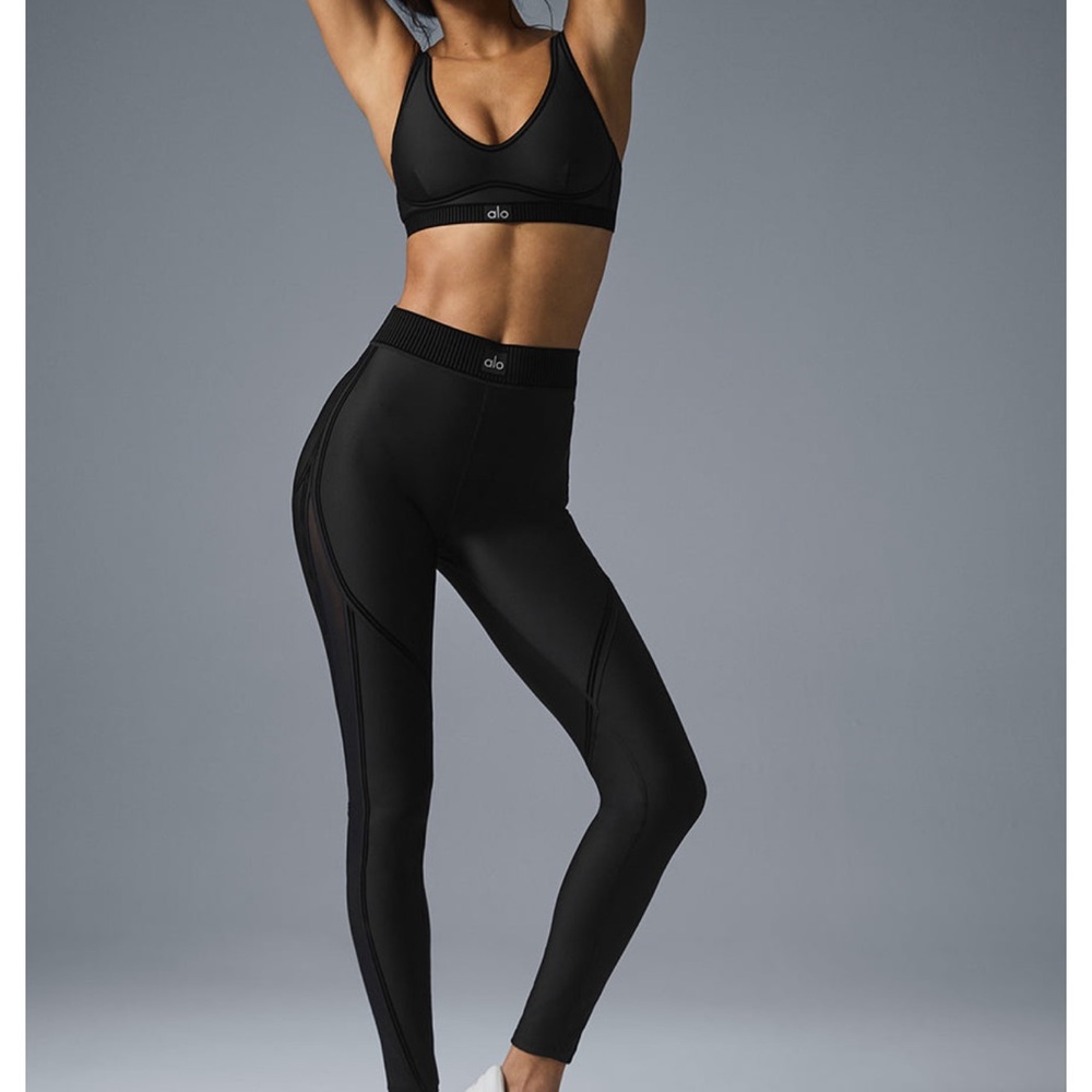 ALO airlift mesh line up high waist legging